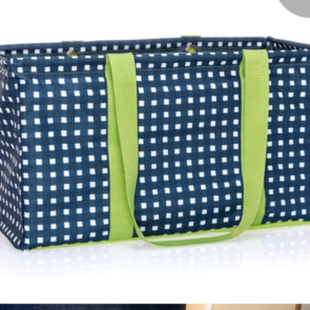 Thirty one large utility tote goin gringham BNWT